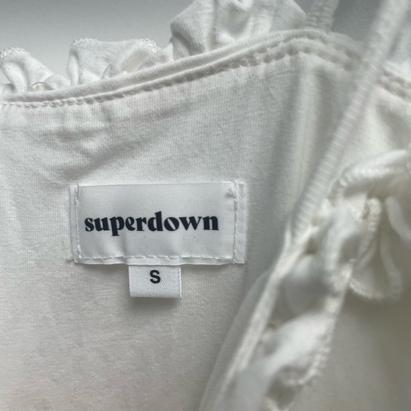 Superdown Ruffle Bodysuit - Picture 4 of 4